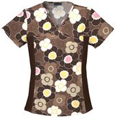 Burst Of Blooms V-neck Tunic